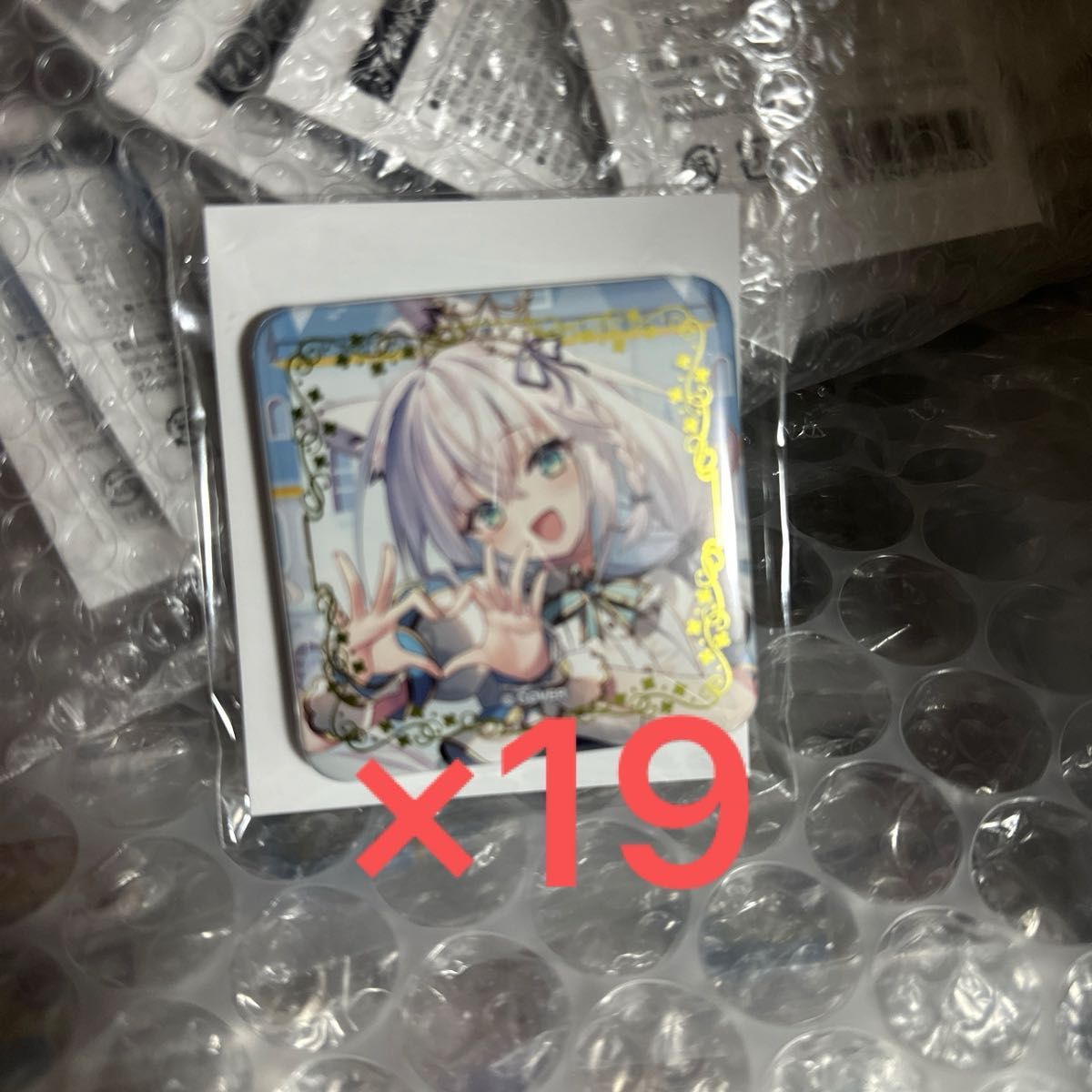 白上フブキ 夏の推し活フブちゃんフェア!! アイドルフブちゃんのスクエア缶