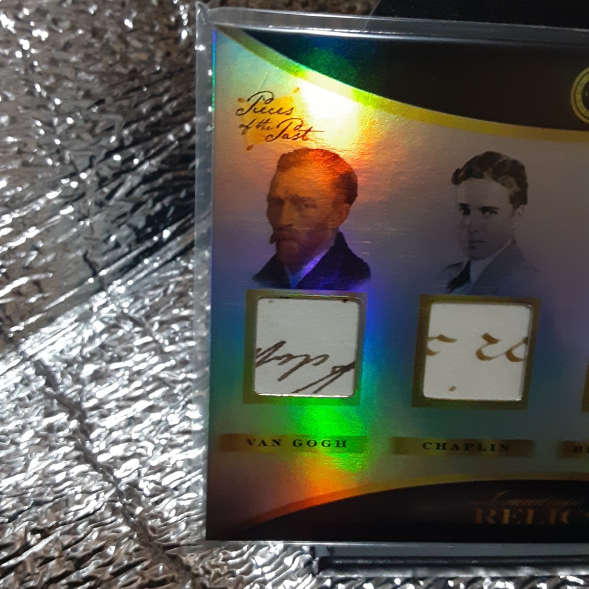 超レア】チャップリン 直筆 レリックカード eternal 手書き【喜劇王