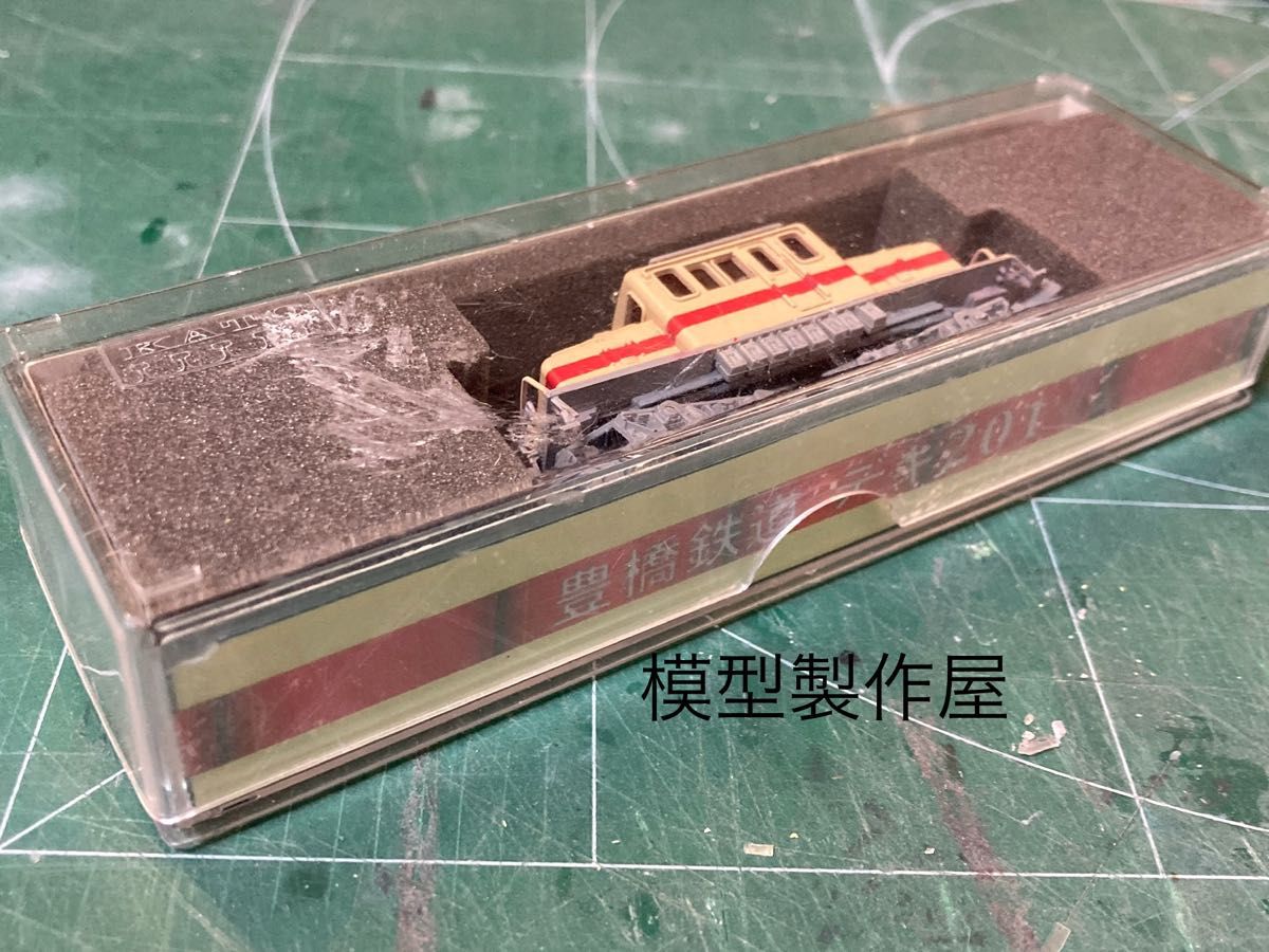 デキ201タイプ 豊橋鉄道 電気機関車 足回りBトレ動力使用 Nゲージ