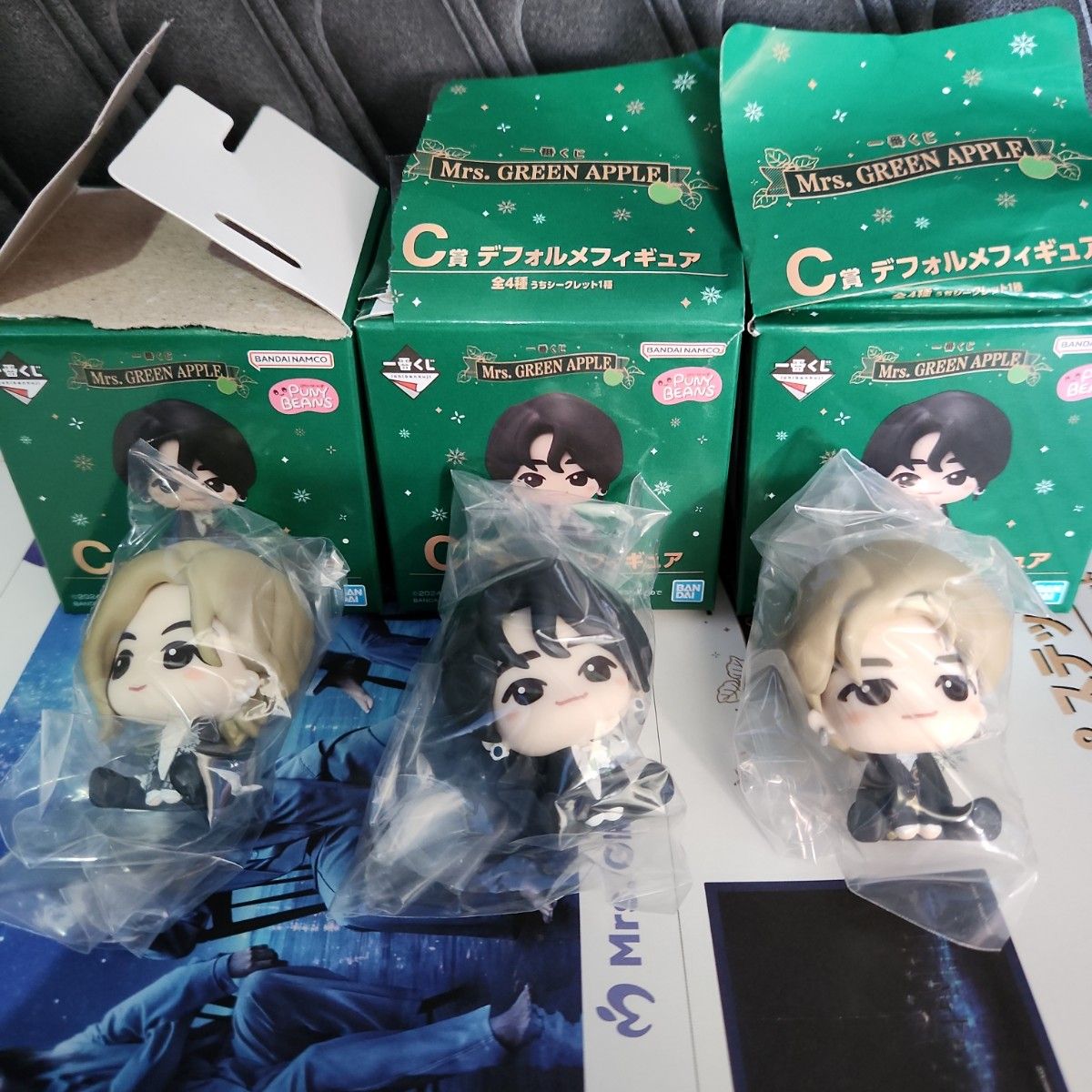 Mrs GREEN APPLE 一番くじ デフォルメフィギュアセット｜Yahoo!フリマ