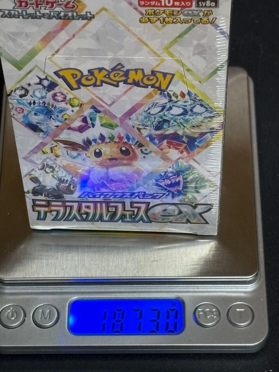 ポケモンカードテラスタルフェスex シュリンク付き7BOX 早い者勝ち
