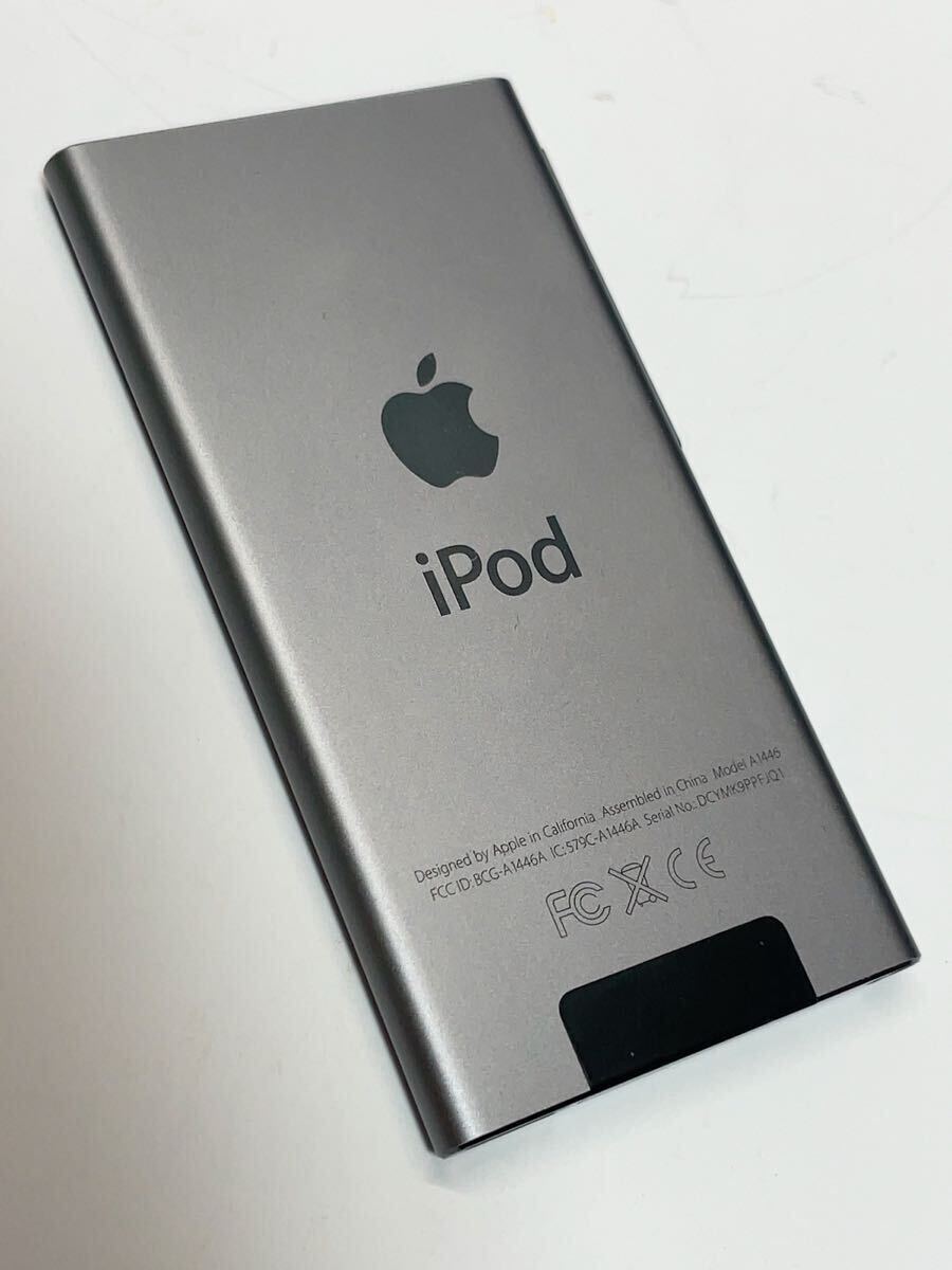 送料無料】Apple iPod nano 16GB スペースグレー A1446 MKN52J/A 未使用品