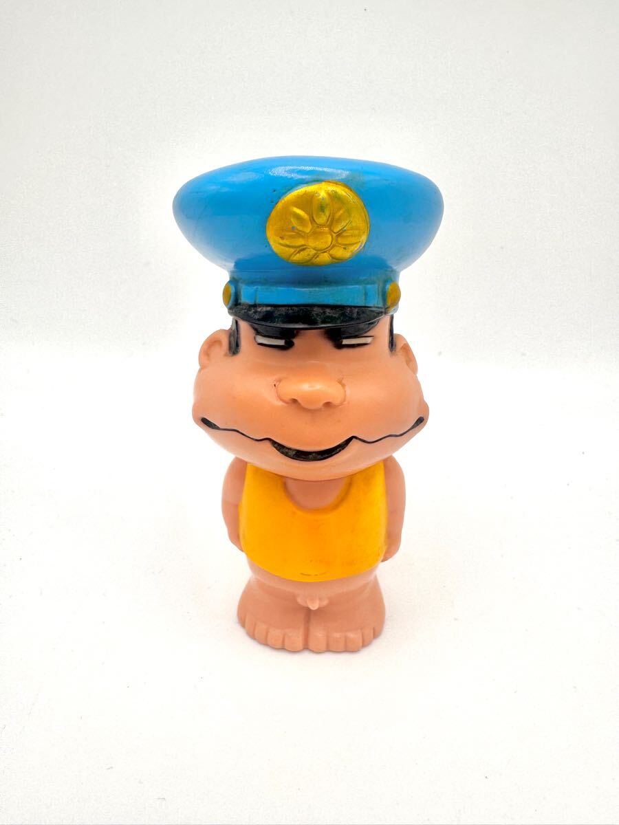 昭和レトロ がきデカ こまわり君 ソフビ ショップ フィギュア 貯金箱