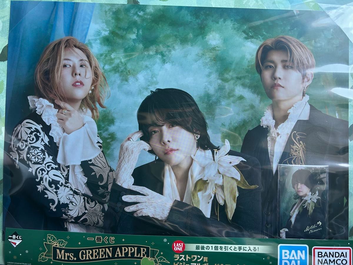 一番くじ Mrs.GREENAPPLE ビジュアルボード×フォトカード 一番くじ Mrs