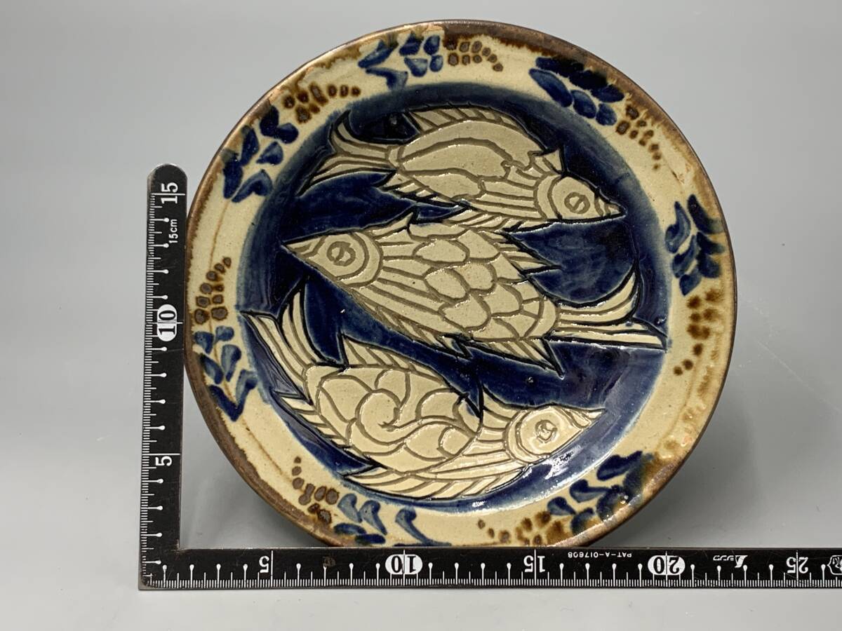 シーサー 金城敏徳 作 人間国宝金城次郎一門 金城敏徳 作 青磁色付立