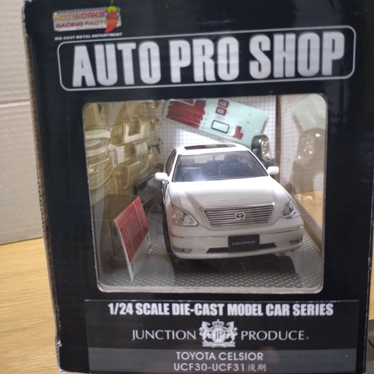 1/24 TOYOTA celsior 30 31 後期 ミニカー junction produce