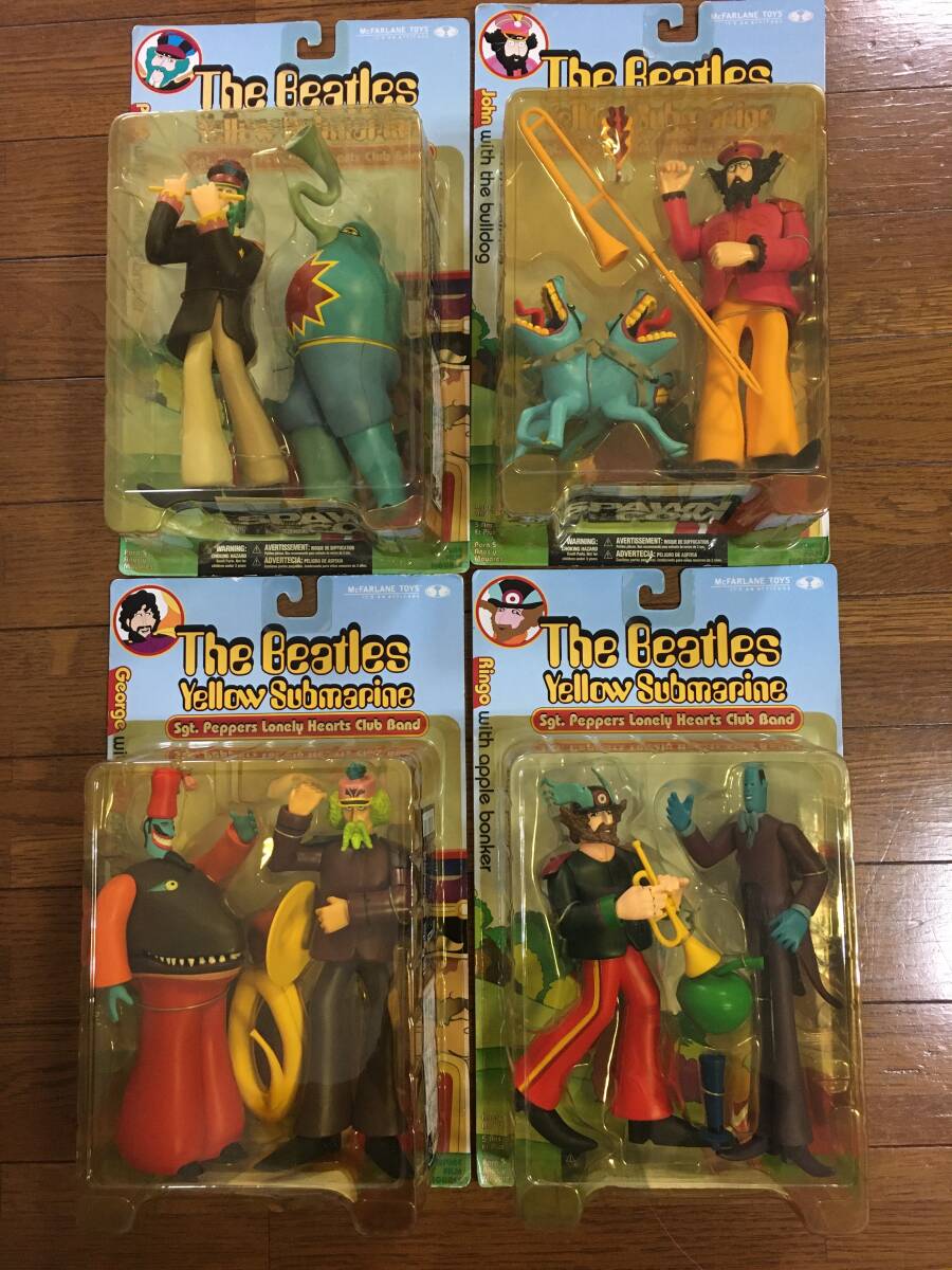 1988年 ビートルズ Sgt. Pepper's 人形 4体セット ビートルズ The