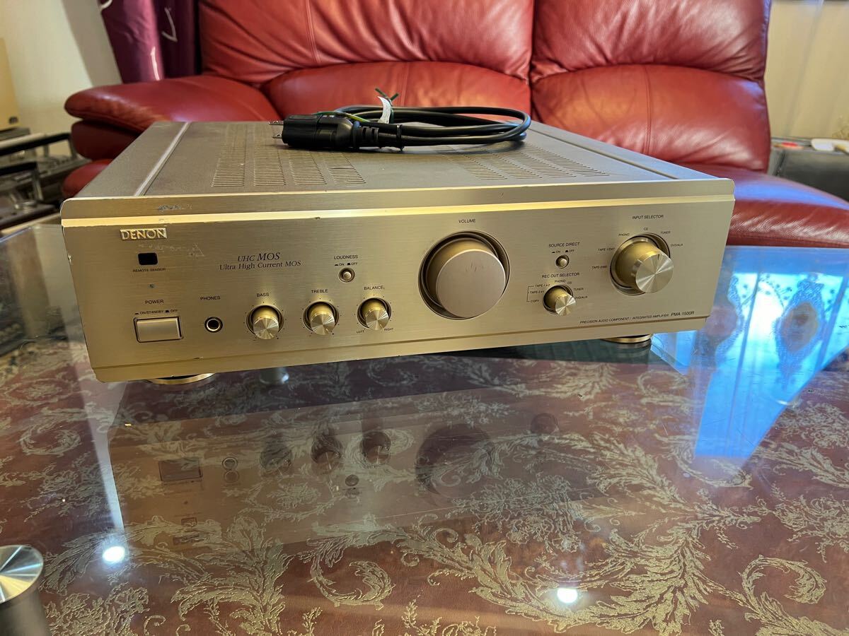 DENON デノン プリメインアンプ PMA-1500R 音出し未確認通電のみ