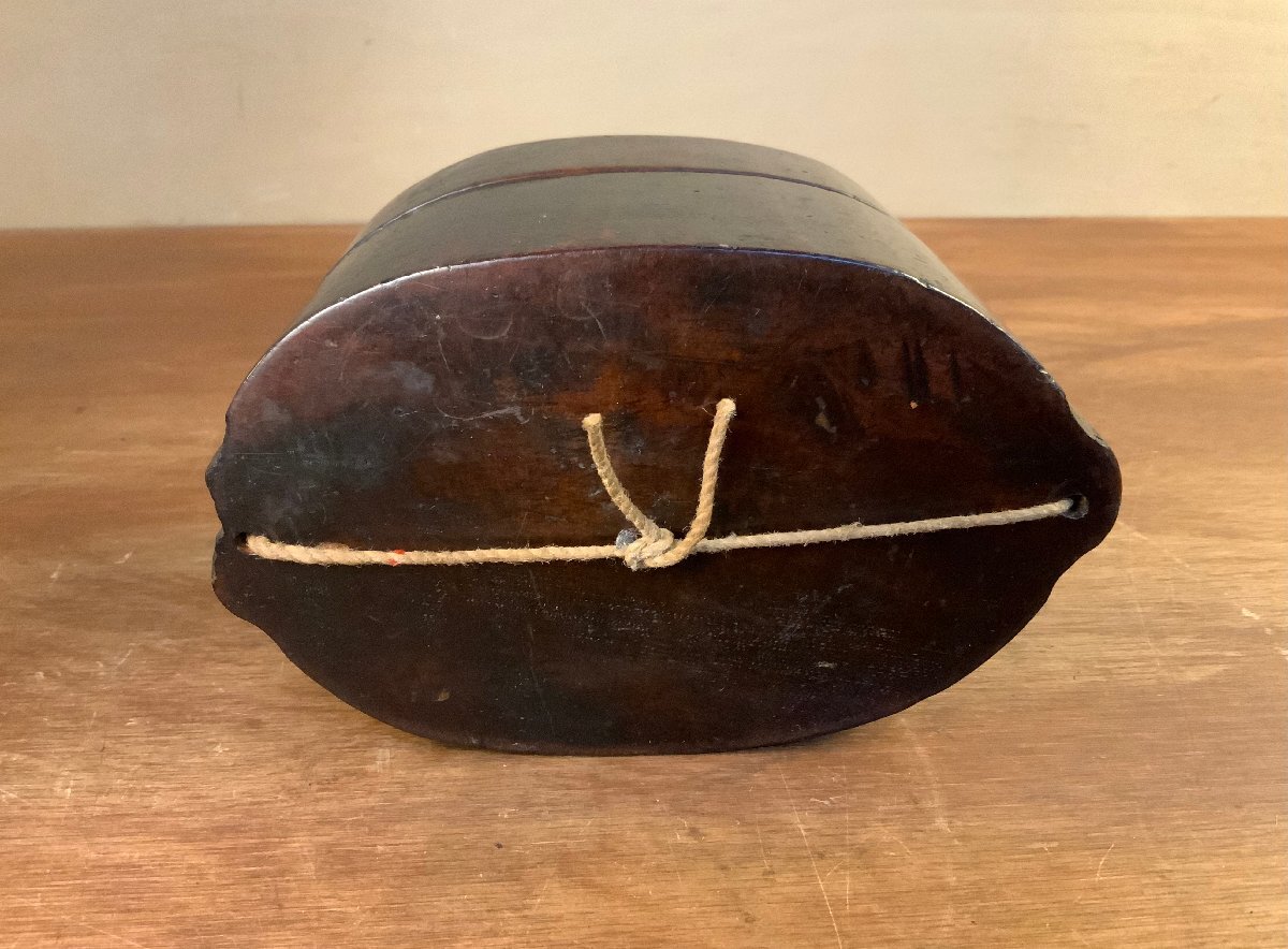 提げ物：海松彫根付鯉の滝昇り 石見根付 【桃】提げ物：海松彫