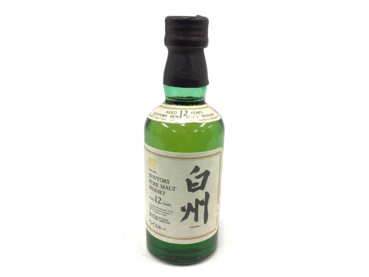サントリー 白州12年ミニチュアボトル