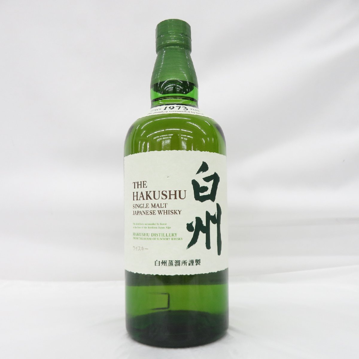 白州蒸溜所 樽出原酒 15年貯蔵 サントリーピュアモルトウィスキー 白州