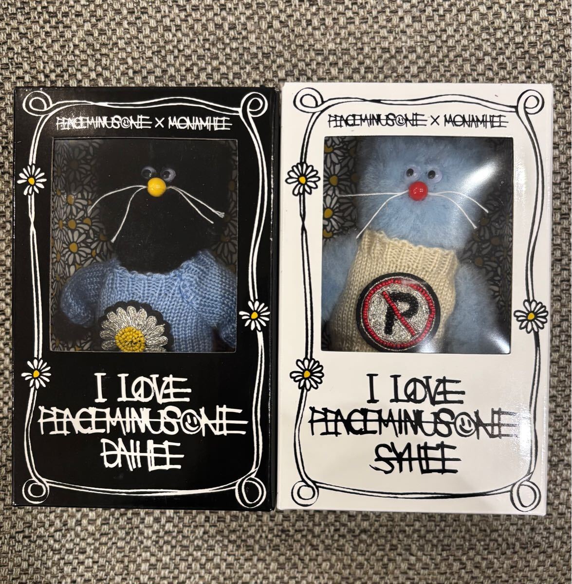 PMO X MONAMHEE ぬいぐるみキーリング DAIHEE SYHEE 2点セット