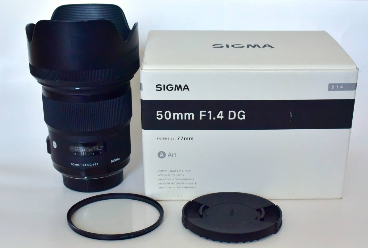 保護フィルタ付】SIGMA 50mm F1.4 DG Art (Nikon用) 【公式通販】