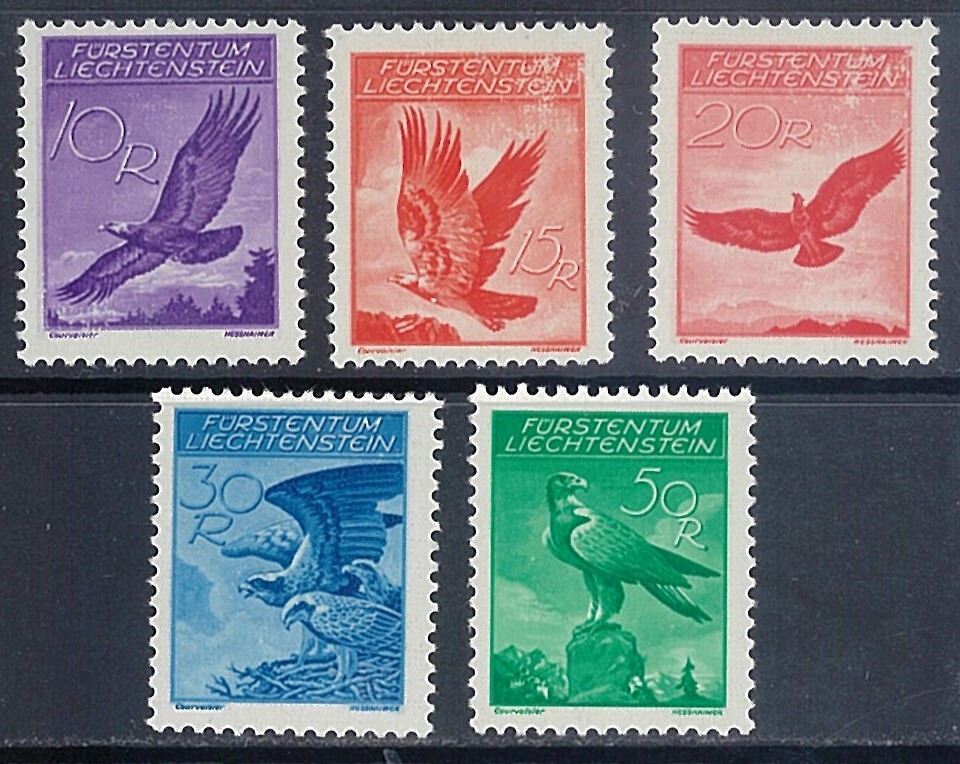 ギリシャ（航空）1933年（未）7種完 航空切手（ギリシャ 1933年