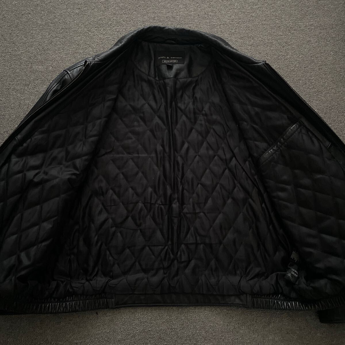 Yahoo!オークション - Croft & barrow レザー ジャケット 本革 St. Joh