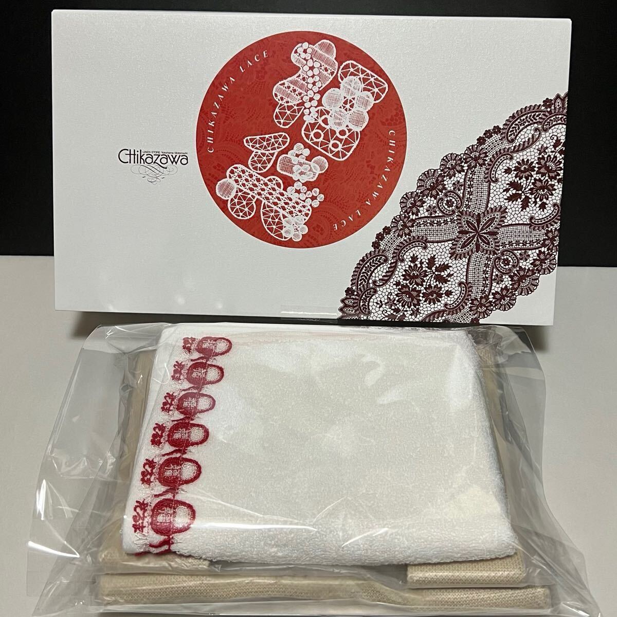 新品 近沢レース 2025 福袋 タオルハンカチ CHIKAZAWA チカザワレース