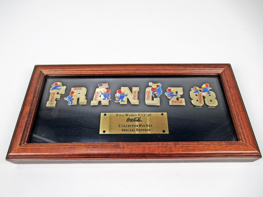 w杯1998フランスCOLLECTOR PIN SET 【公式通販】