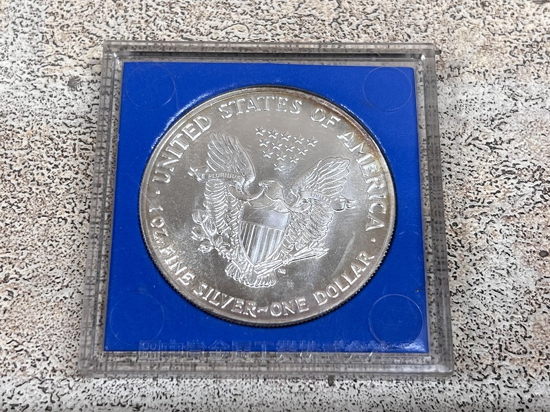 1987年イーグル•ウォーキングリバティ」純銀1オンス銀貨 1オンス