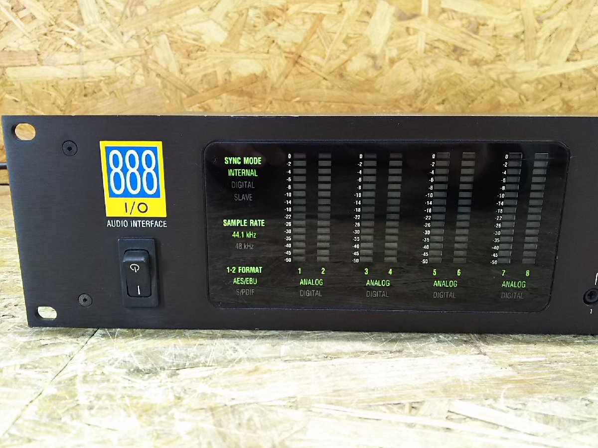 ◎【通電のみ確認】Avid Digidesign 888 I/O AUDIO INTERFACE