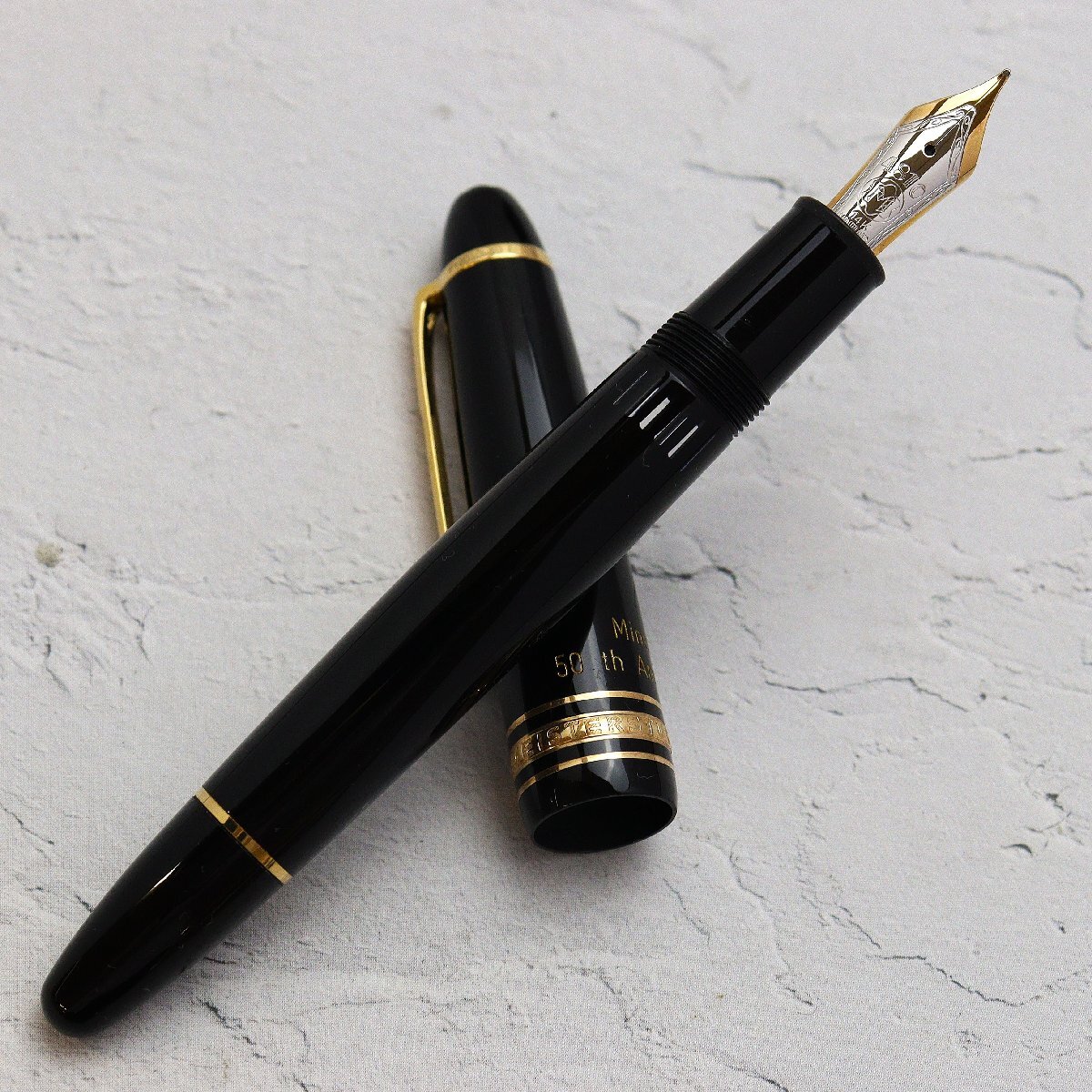 0010 オーバーホール済み 万年筆 モンブラン MONTBLANC 14k 【公式通販】