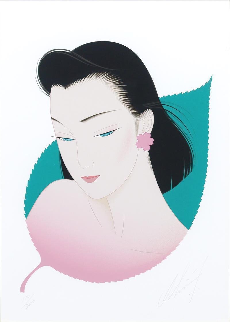 鶴田一郎 魅惑の時 シルクスクリーン サイン入り 魅惑の時 | 鶴田一郎