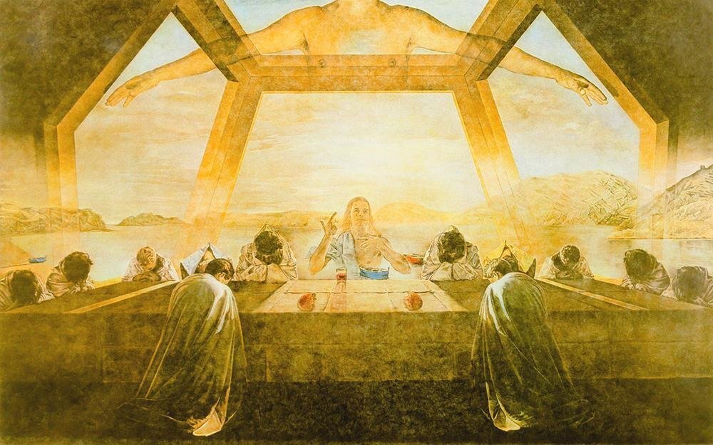 サルバドール・ダリ リトグラフ 最後の晩餐 Yahoo!オークション