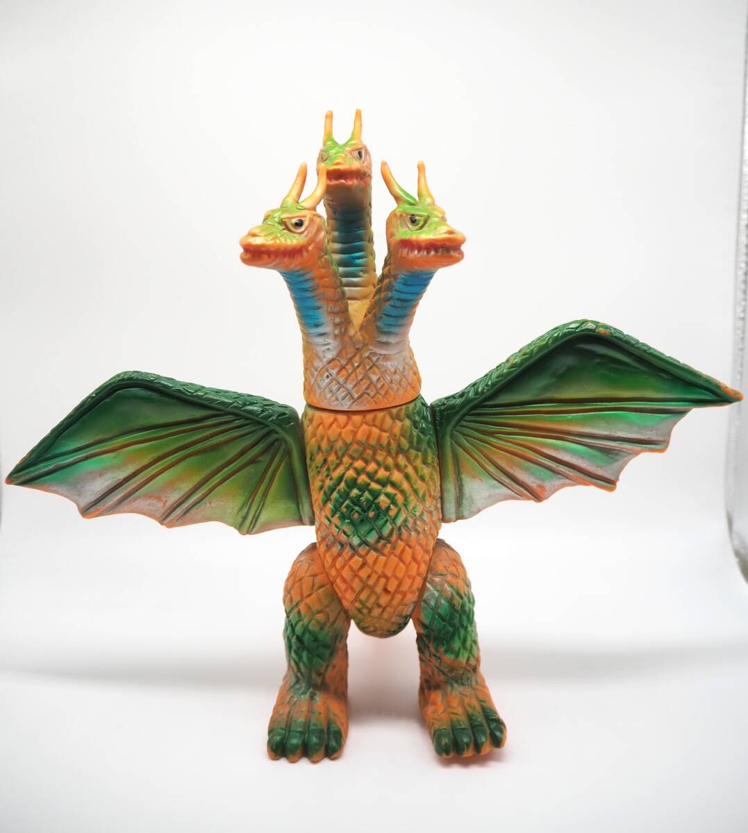 キングギドラ ブルマァク 当時物 レトロソフビ BULLMARK 昭和レトロ