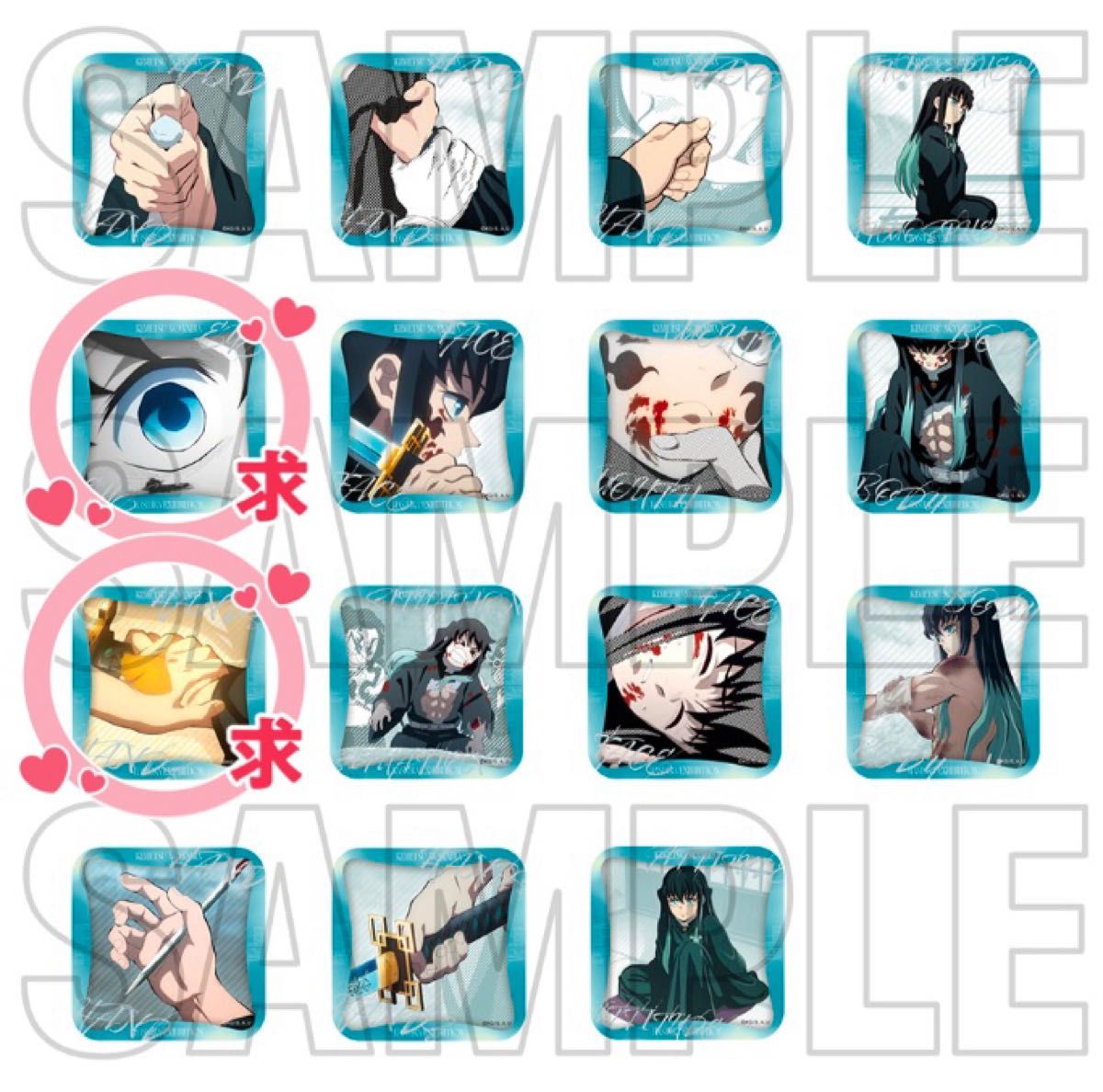 鬼滅の刃 鬼滅の奏 缶バッジ 時透無一郎 鬼滅の刃 鬼滅の奏 缶バッジ