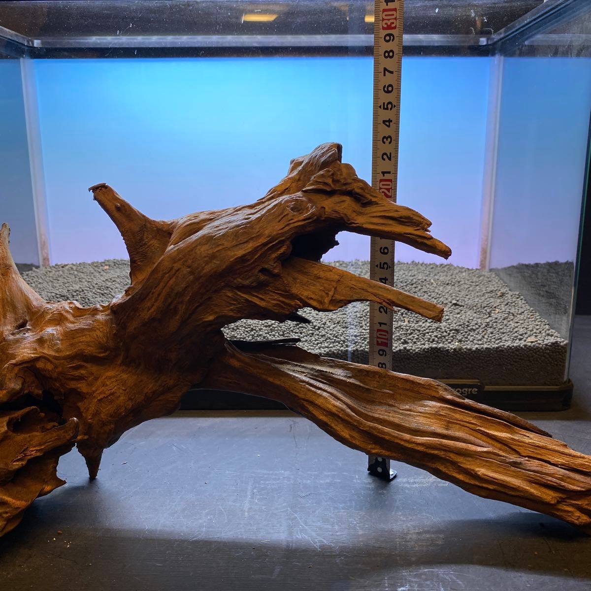 MRW-6128 赤系天然流木 90cm水槽レイアウトセット 流木 アクアリウム