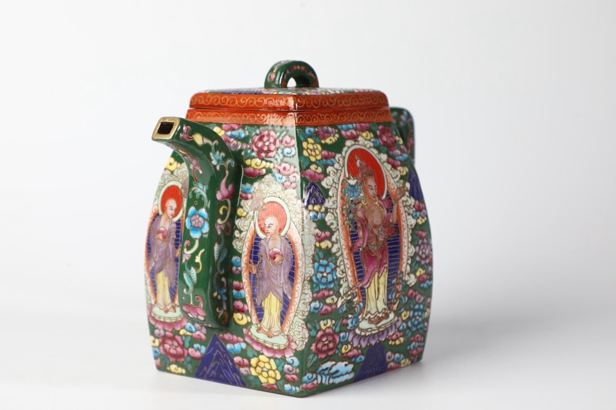 中国美術 清朝 清時代 青花花卉文 玩字款 香合 染付蓋物 香道具 唐物