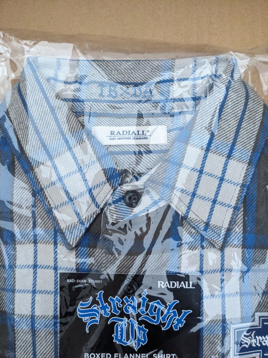 新品未使用 THE BONEZ Dragon Ash STRAIGHT UP シャツ RADIALL Mサイズ