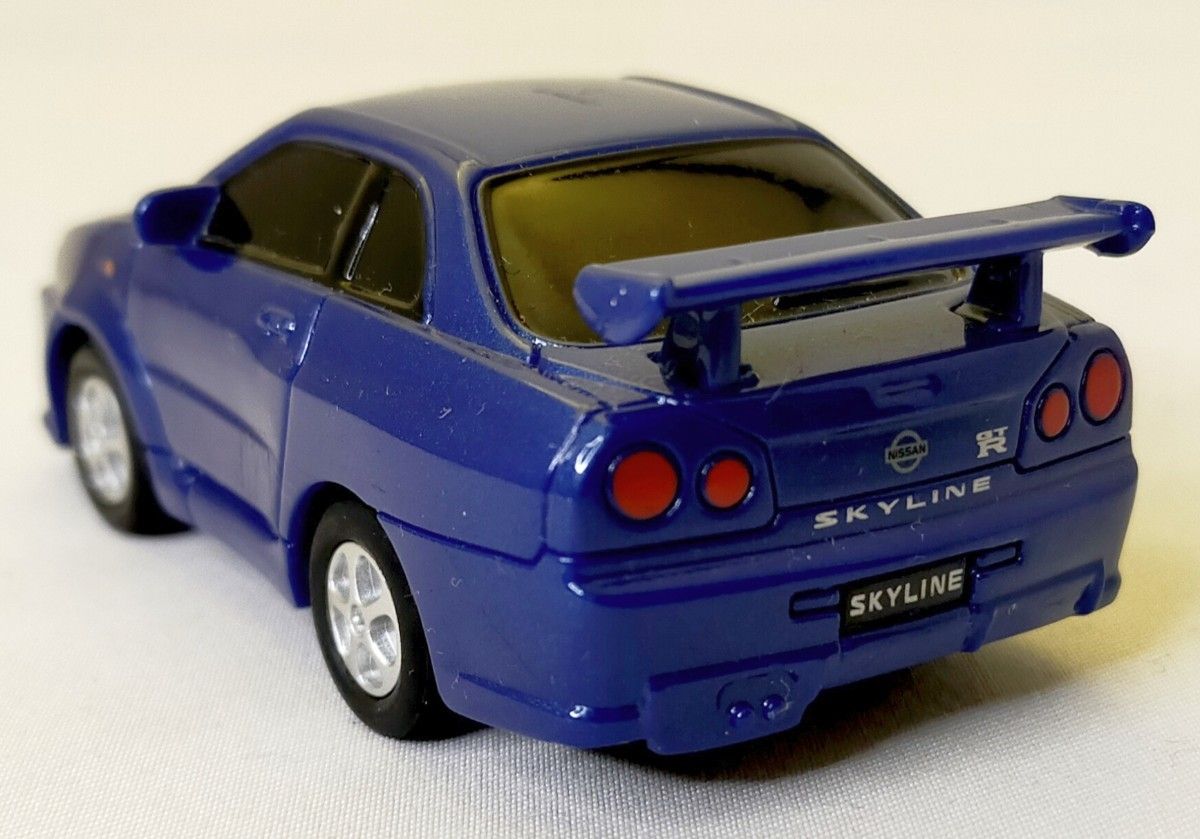 ☆商談中☆615 プルバックミニカー 日産SKYLINE GT-R