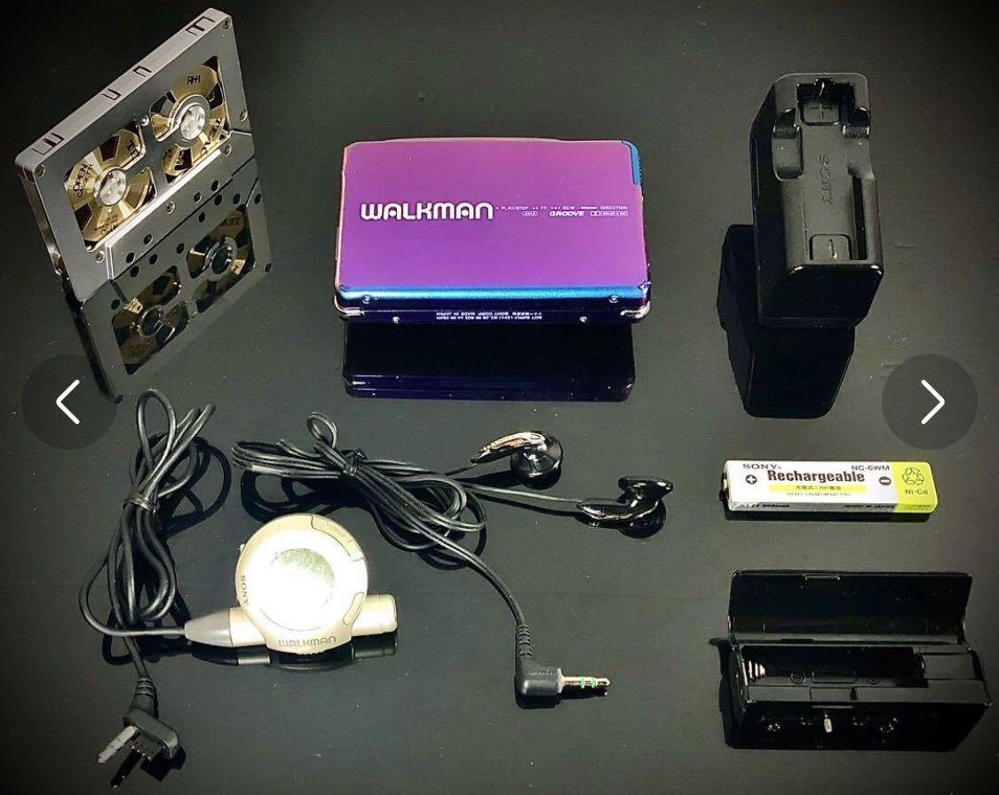 カセットウォークマン SONY WM-EX9 付属品「整備済み、完動美品」