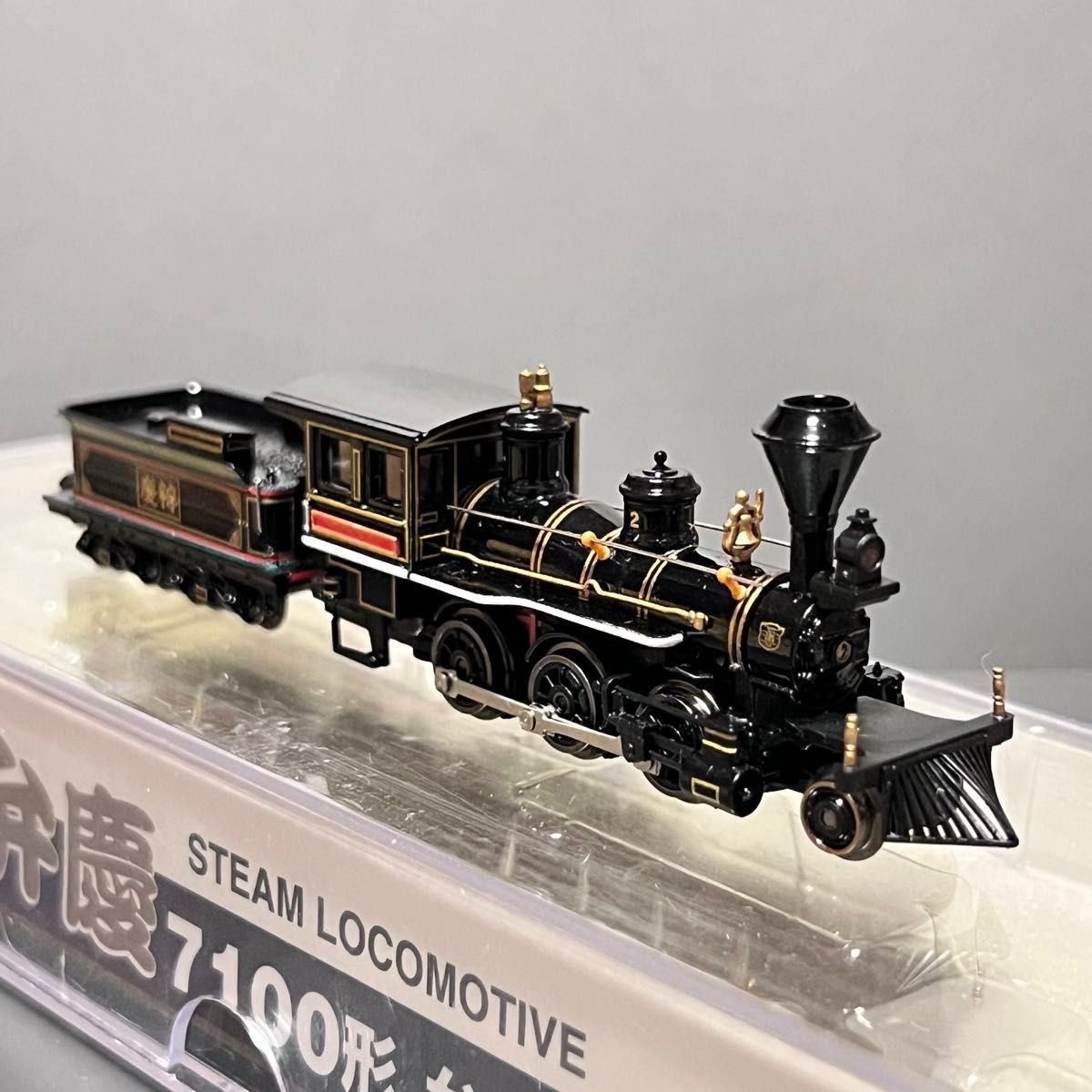nゲージ マイクロエース 7100形 蒸気機関車 義経号 客車2両セット付