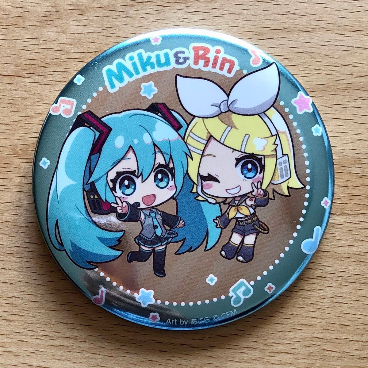 初音ミク こっち向いてBaby 缶バッジ