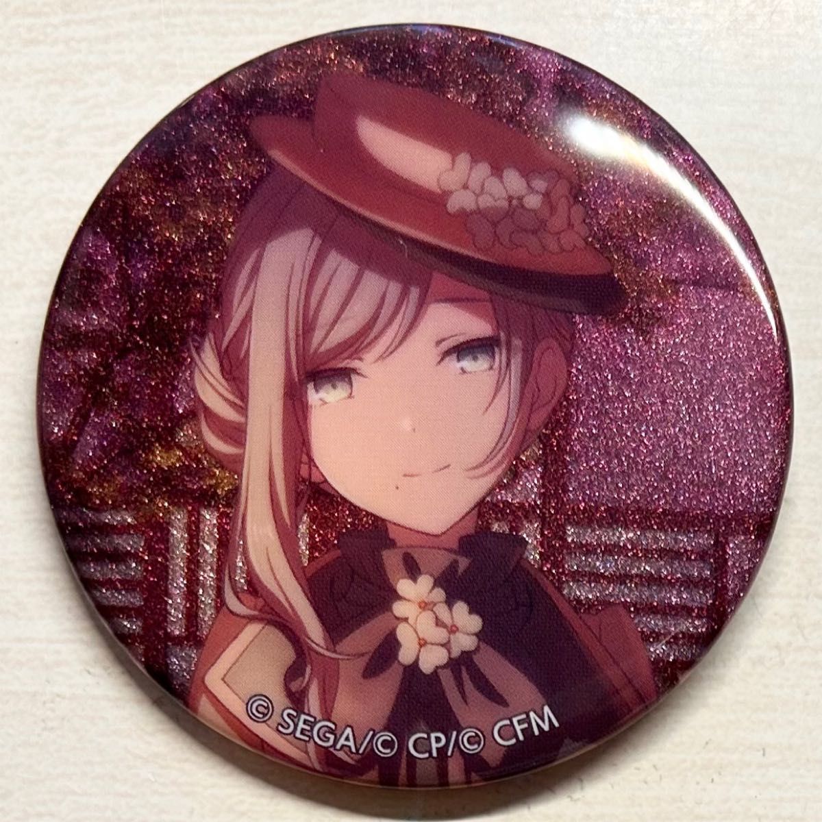 プロセカ 日野森雫 グリッター缶バッジ カラパレ 購入特典