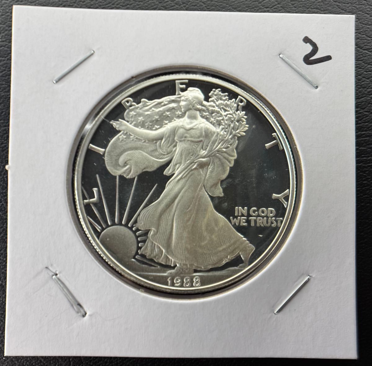 1988年 アメリカイーグル 1オンス銀貨プルーフコイン 【公式通販】