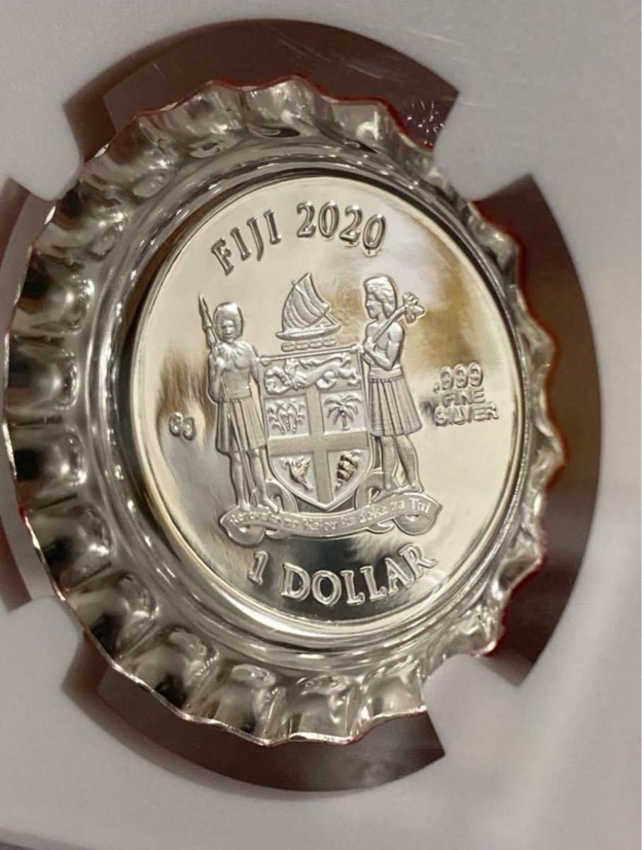 最高鑑定】PF70 UC 2020年 フィジー コカ・コーラ ボトルキャップ