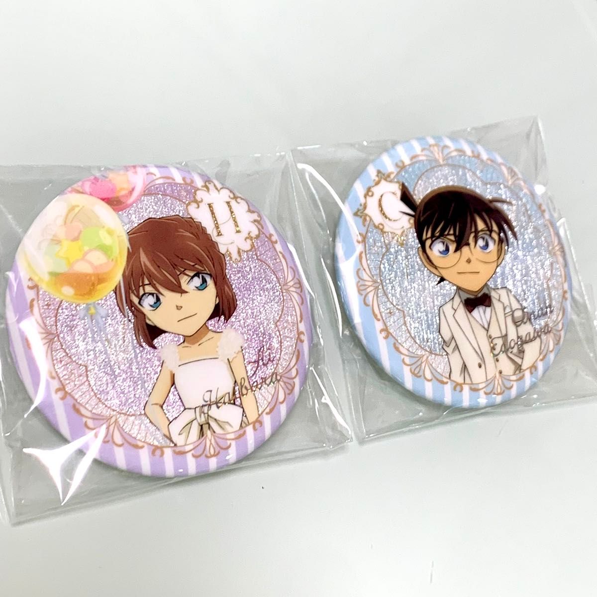 名探偵コナン 灰原哀 agf缶バッチ 59個 名探偵コナン 灰原哀 agf缶