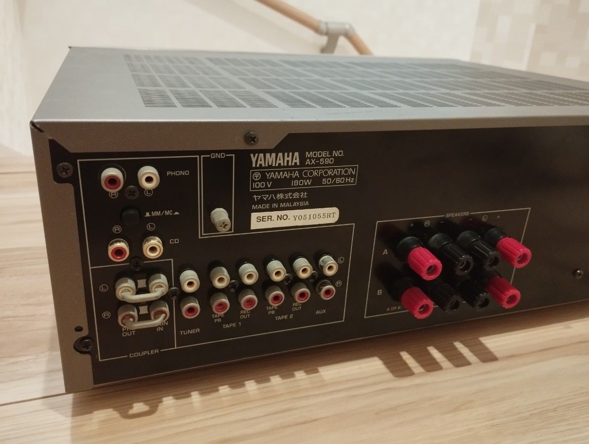 完動品】 YAMAHA AX-590 プリメインアンプ 完動品】 YAMAHA AX-590