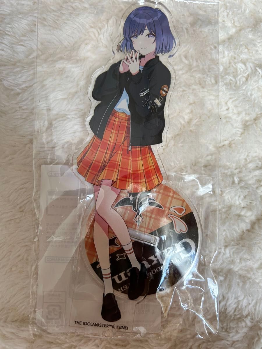 アイマス 学マス 秦谷美鈴 アクリルスタンド アニメイトカフェ 秦谷
