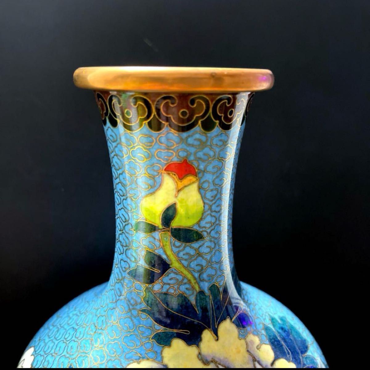 景泰藍 七宝焼 花瓶花器 中国古美術 唐物｜Yahoo!フリマ（旧PayPayフリマ）