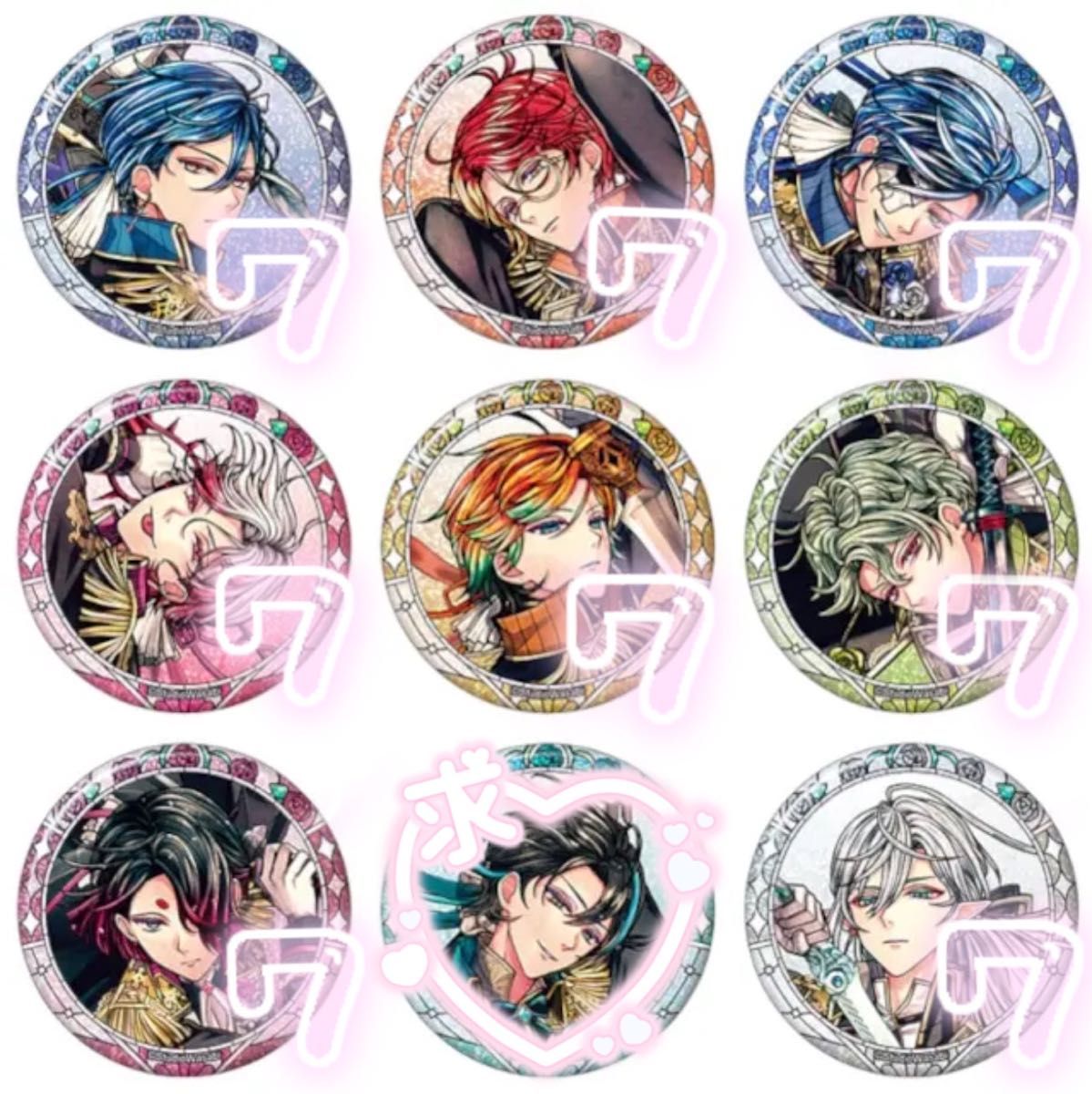 フェネス・オズワルド 缶バッジ 悪魔執事と黒い猫 フェネス 64点 バト