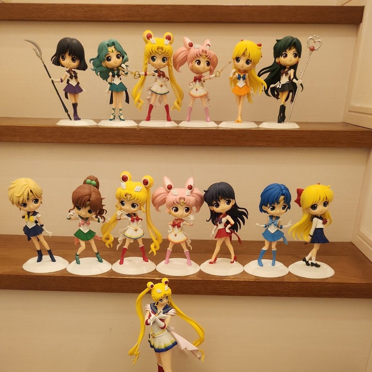 セーラームーン Qposket fluffy puffy フィギュア 15点 セーラームーン