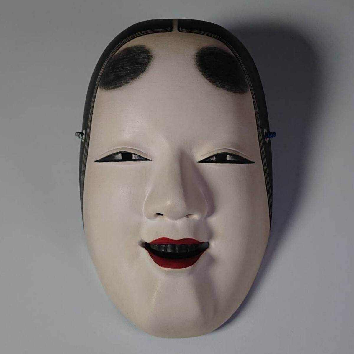 Yahoo!オークション - 木彫 能面 小面 面袋付