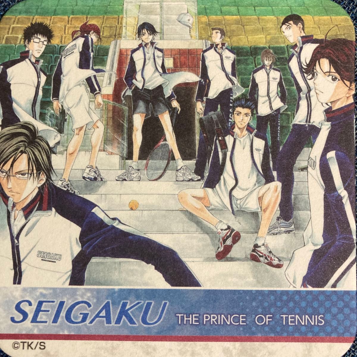 テニスの王子様 アートコースター 青学 ジャンプ展 原作イラスト
