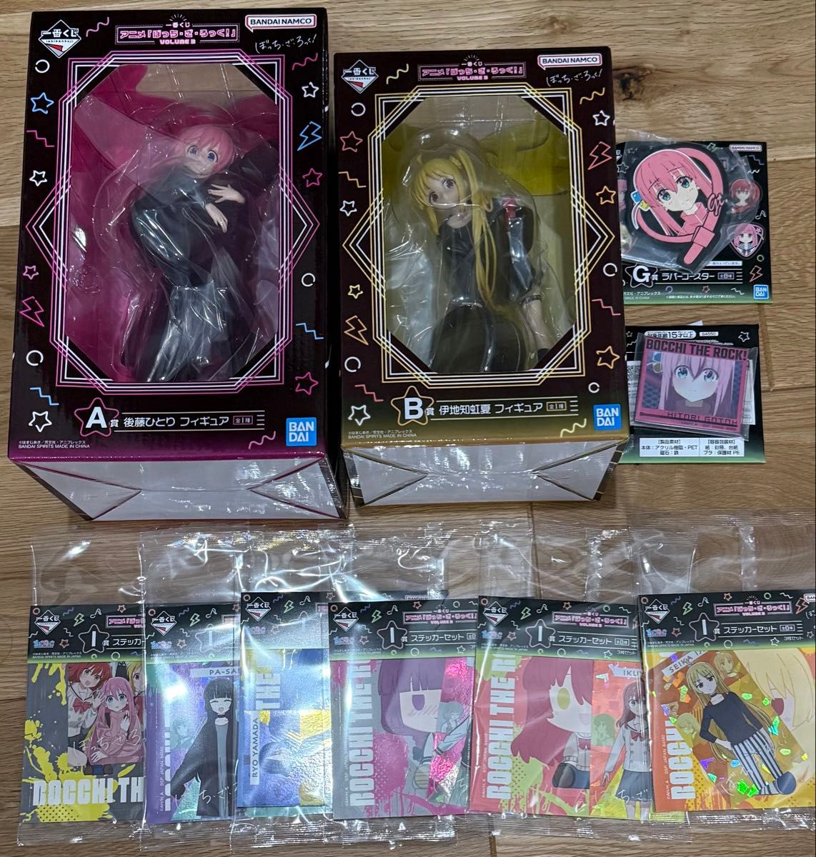 ぼっち・ざ・ろっく 一番くじ VOLUME3 フィギュアコンプリートセット