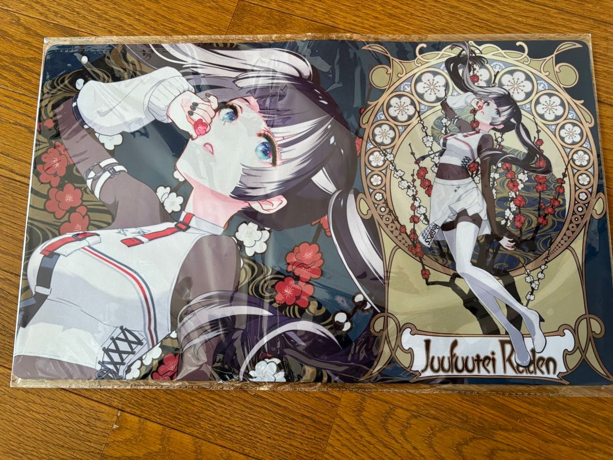 混沌の女神様 ホロライブ スリーブ プレイマット ミュシャ風 らでん