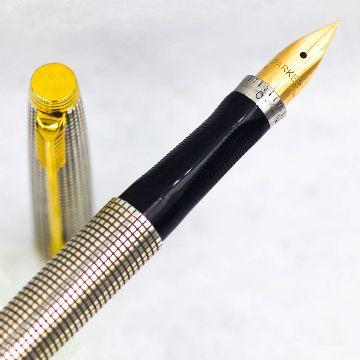 初期 字幅63 パーカー 75 万年筆 スターリングシルバー 細字 詳細