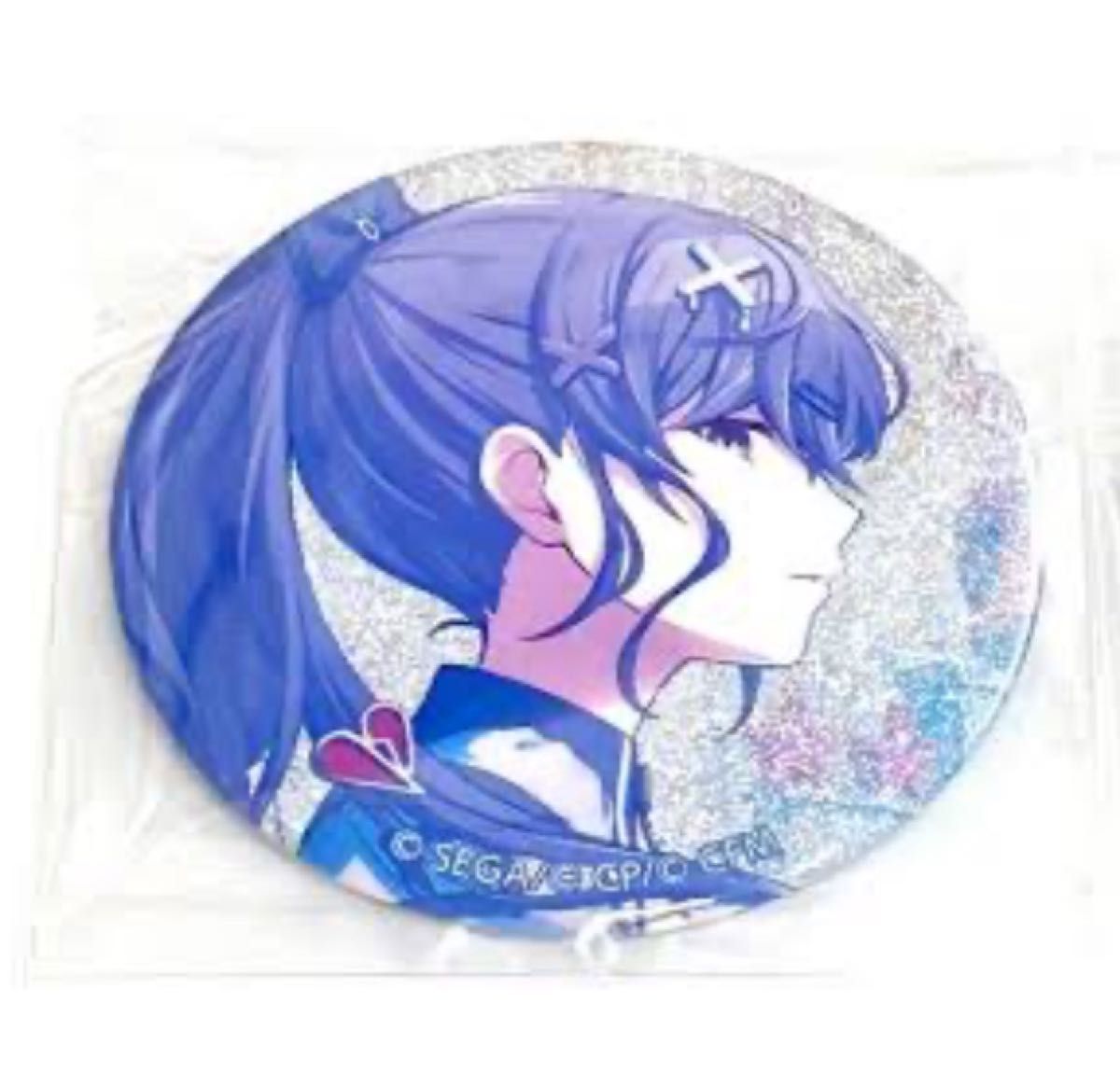 プロセカ 朝比奈まふゆ グリッター缶バッジ 予約商品】グリッター缶